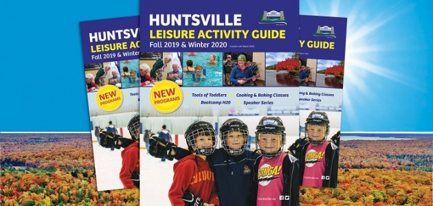 Fall into fun and fitness with the latest leisure guide offerings from the Town of Huntsville