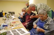 The woodcarving drop-in is a social way to learn about hand carving (Photo: Town of Huntsville)