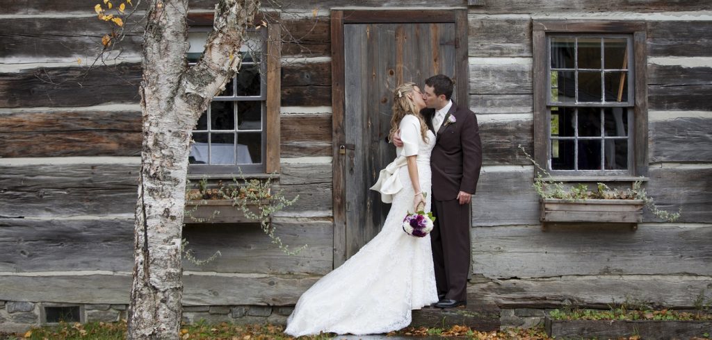 Muskoka Heritage Place adds rustic, historical flair to wedding photos. (Photo: Scott Turnbull)