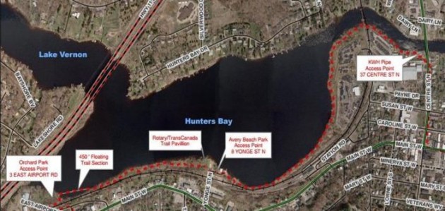 Huntsville Council poised to spend $583,000 to extend Hunter’s Bay trail