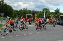 Both kids and adults enjoyed the 2 km kids' route