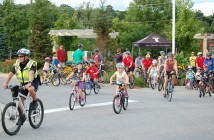 Both kids and adults enjoyed the 2 km kids' route