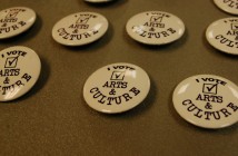 How important are Arts and Culture to you? I vote for Arts & Culture pins were available for the taking.