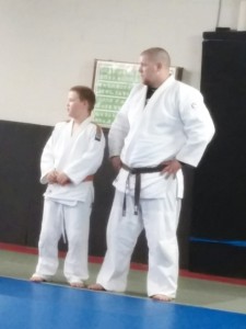 For the Allen's, judo was the perfect activity where they could have fun and spend father-son time together