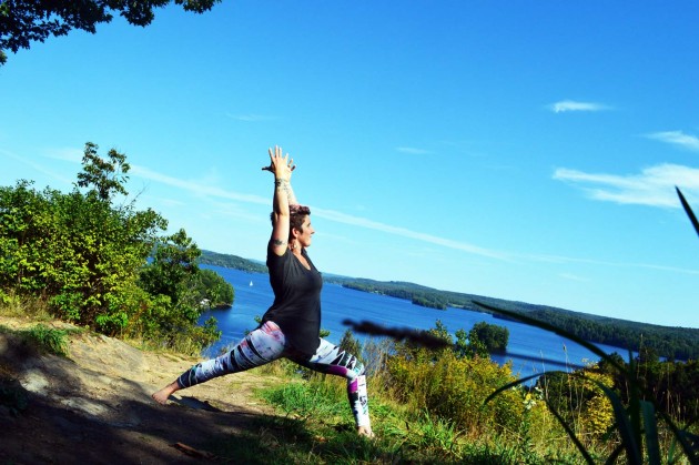Disconnecting from the noise of life through yoga