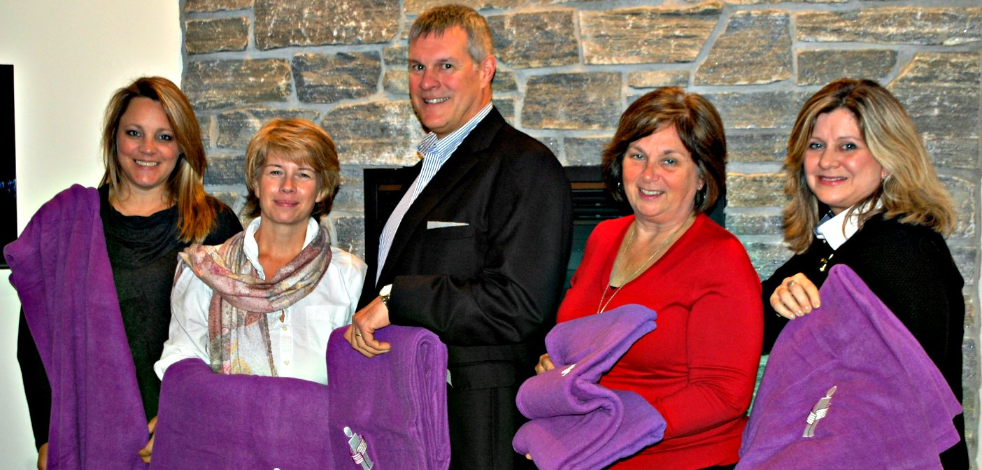 CCV blanket donation to Hospice