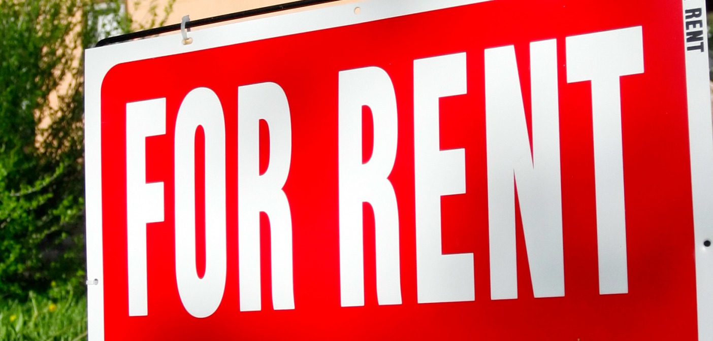 For rent sign