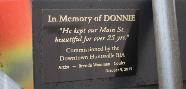 Remembering an unlikely icon: bronze broom commemorates Donnie Eagles
