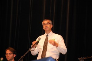 Green party candidate Glen Hodgson