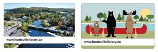 HPL's Adult (left) and Kids' library cards