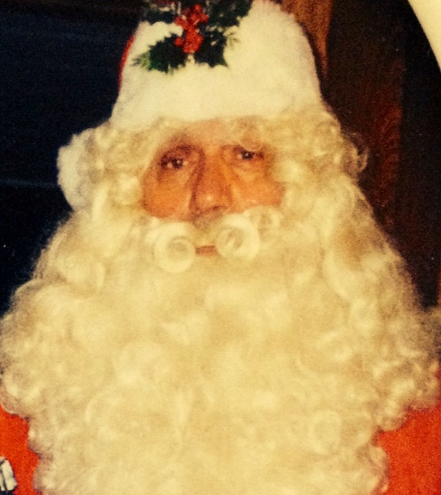 Ray Porter has been the Santa Claus riding high in the sleigh in the annual parade for decades. 