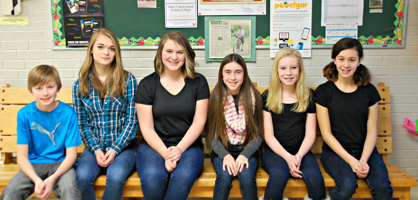 Filmmakers, from left, Cole Frasier, Millie Cassie-Batchelor, Olivia Luttrell, Leya Tonkavic, Briar Summers-Arndt, and Niva Grisé. Missing Ben Aben.