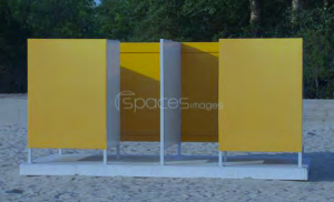 Outdoor change area