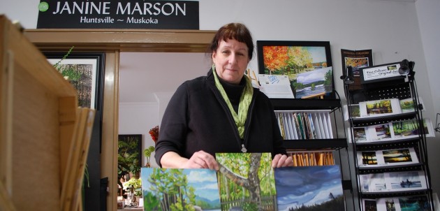 Local artist Janine Marson honours Tom Thomson with 100-sketch project