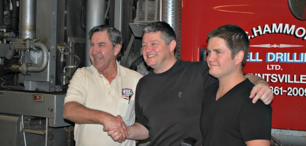 Local business makes client’s day with the cost of a new well