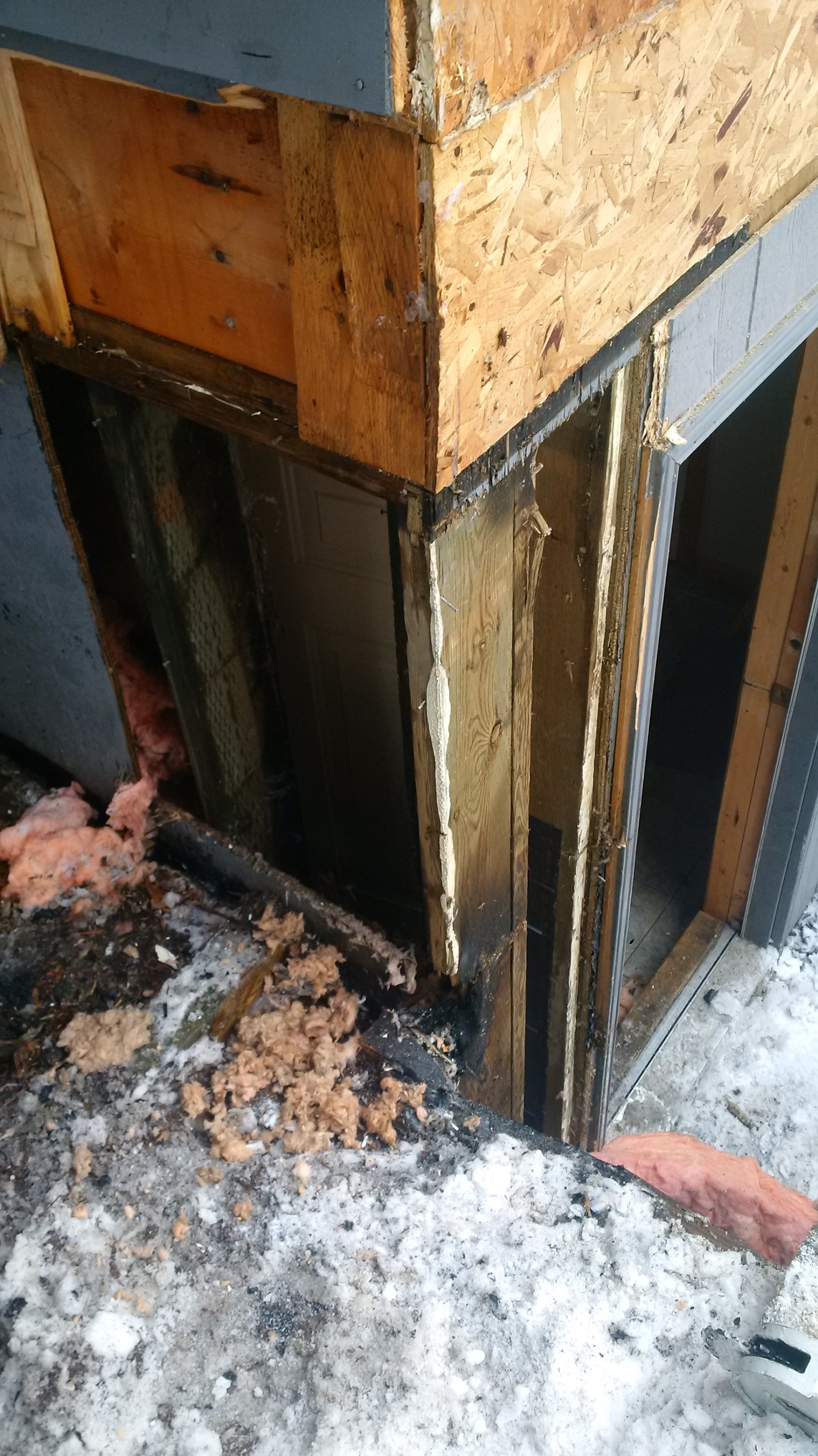 Damage to the West Browns Road home is estimated at $15,000