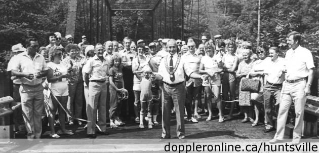 It’s Wayback Wednesday: Balsam Chutes bridge then and now