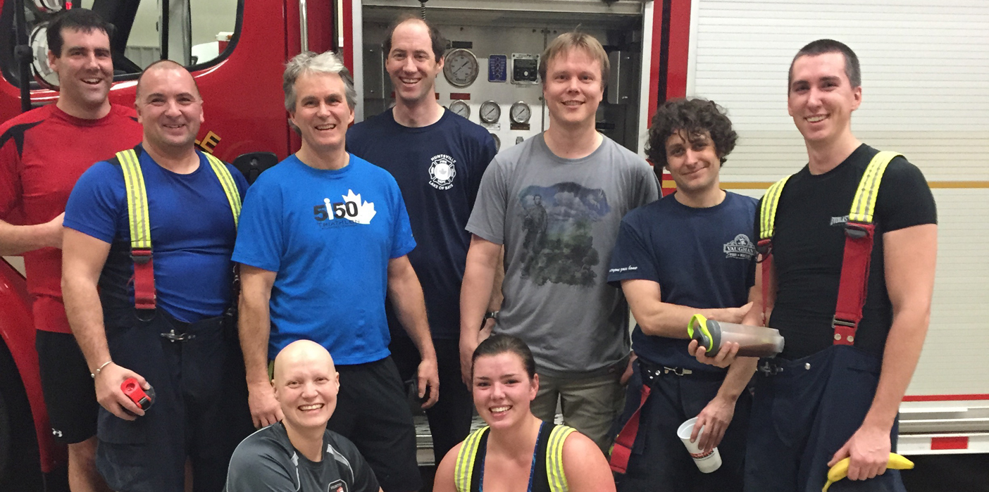 The Huntsville and Lake of Bays Volunteer Fire Department has been working with The SportLab and Kyle “The Monster” Nelson on a cutting-edge training program designed specifically for firefighters