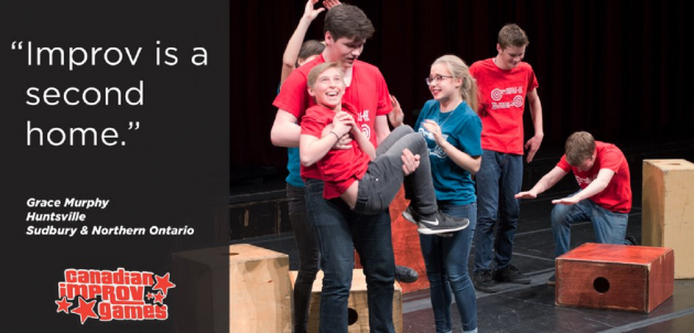 HHS improv team finishes top ten at Canadian Improv Games