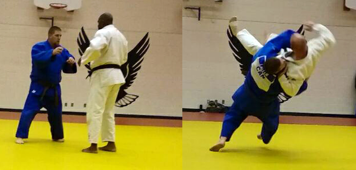 Jeff Allen tosses aside the competition as he prepares for the upcoming Canadian championships