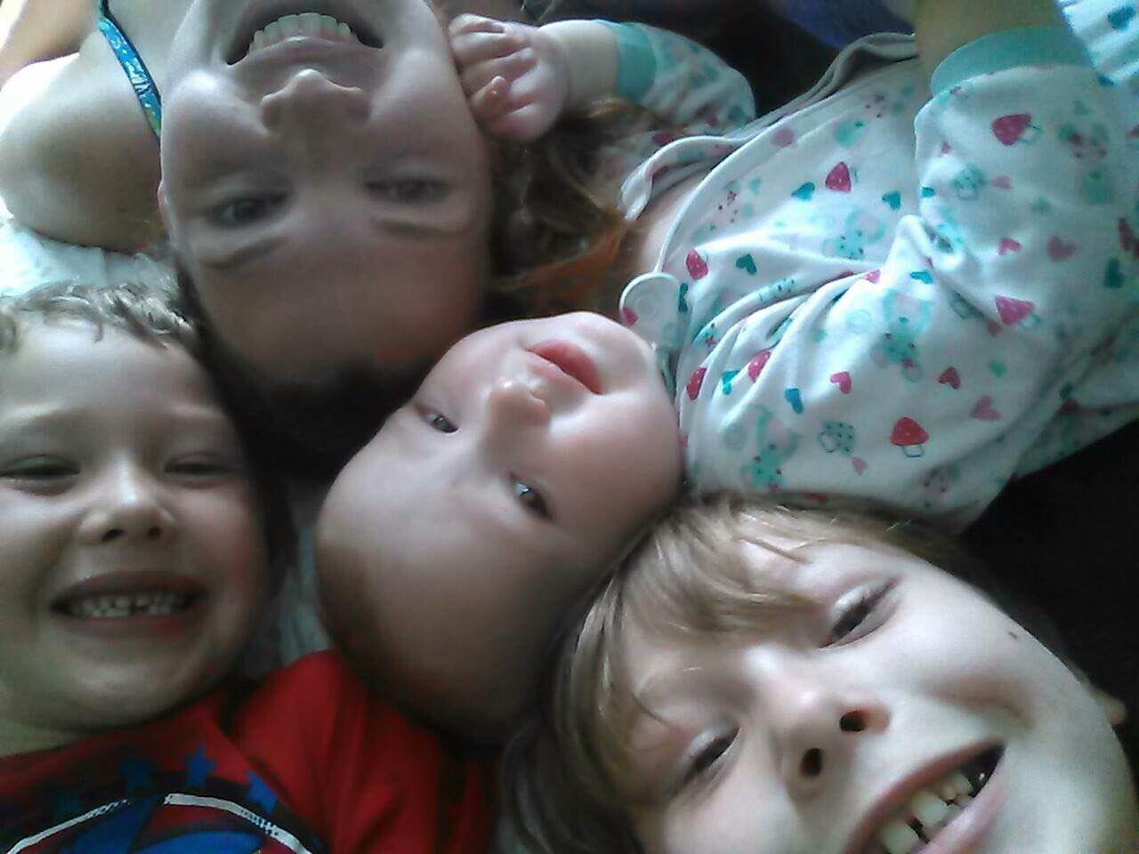 (Clockwise from top) Kat, Marlee, Shaun, and Preston