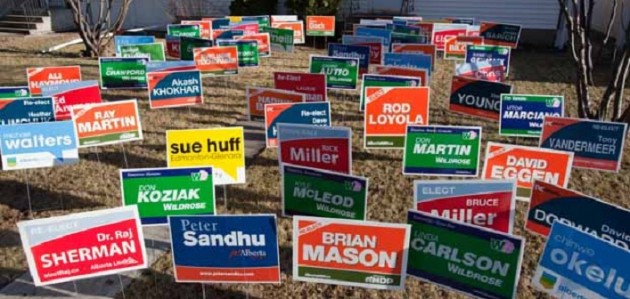 Could election signs be a thing of the past in Huntsville?