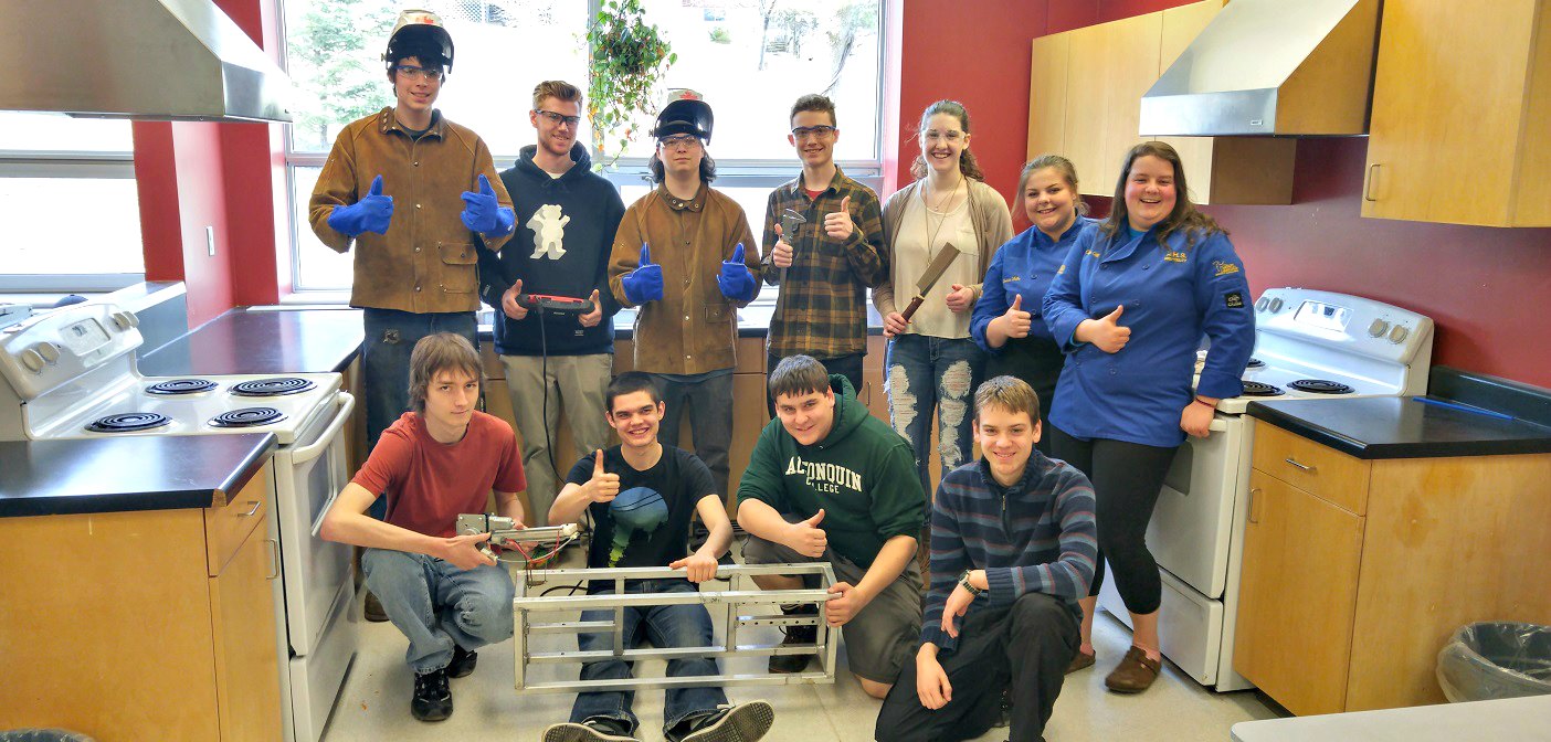 HHS Skills Ontario students