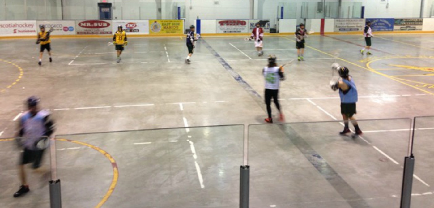 Lacrosse practice