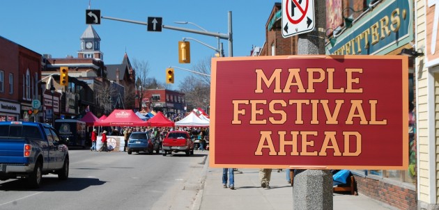 It was a sweet day for a maple festival