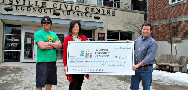 Collective effort raises more than $3000 for children’s charity