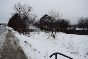 The lands where the two, six unit buildings are proposed have a 44m frontage on Main Street West and comprise an area of about 3076m².