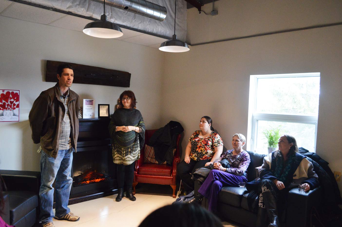 Town councillor Jonathon Wiebe told a touching story of a friend confiding in him about being sexually assaulted.