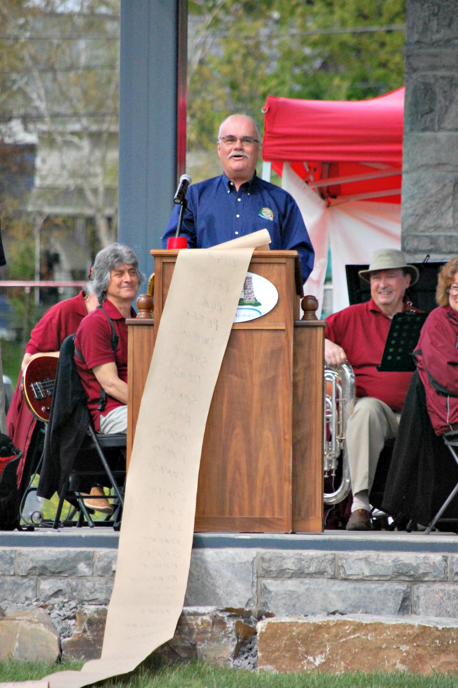 Ross Kirwin, Rotary Club of Huntsville