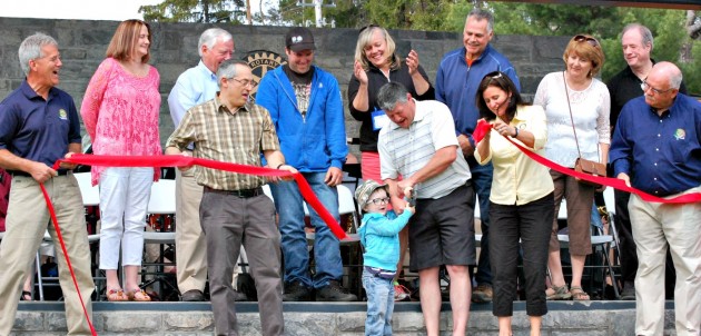 It’s official: The River Mill Park Rotary Bandshell is open