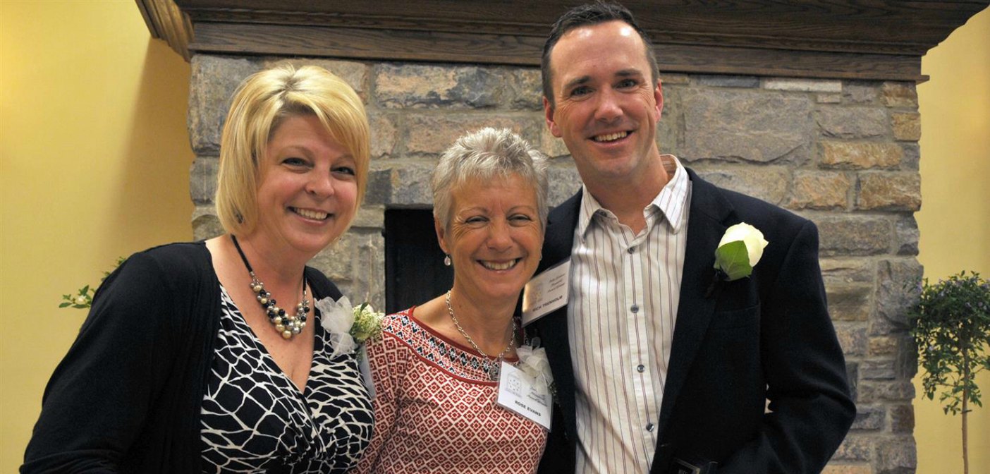 Janet Markham, Rose Evans, Rich Trenholm