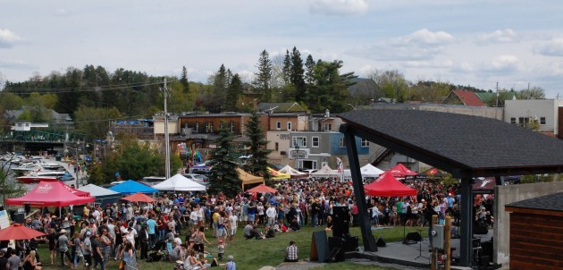 Cheers! to all who attended the inaugural Muskoka 2/4 Craft Beer Festival