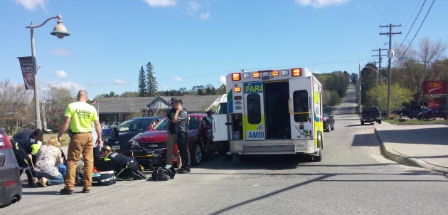 Cyclist charged in collision with vehicle on May 13