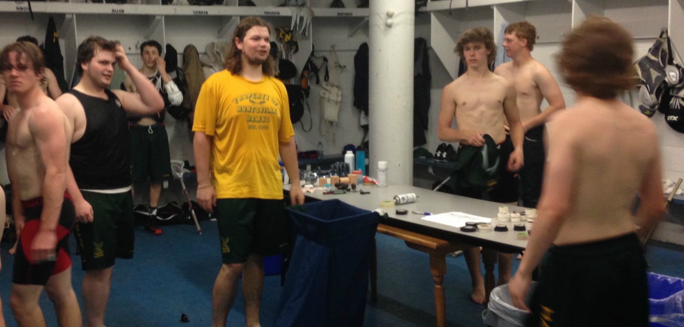Locker room