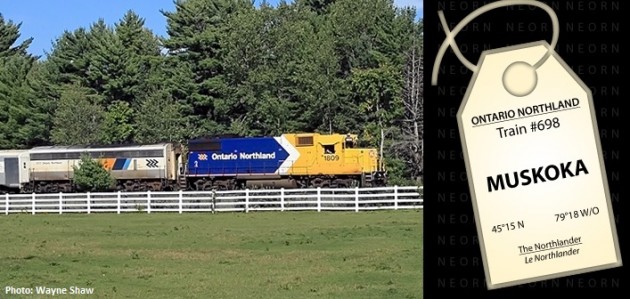 Local group working with northern partnership to return passenger trains to Muskoka and the north