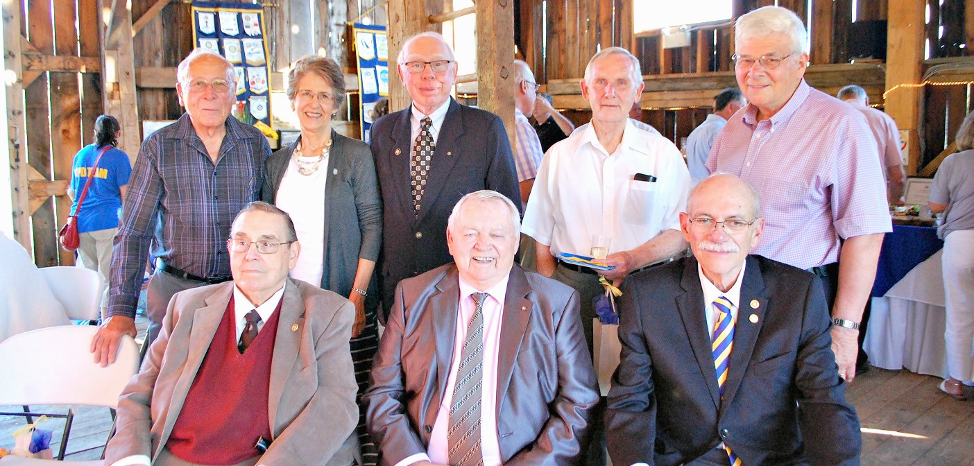 Rotary Club of Huntsville 20-plus years award recipients