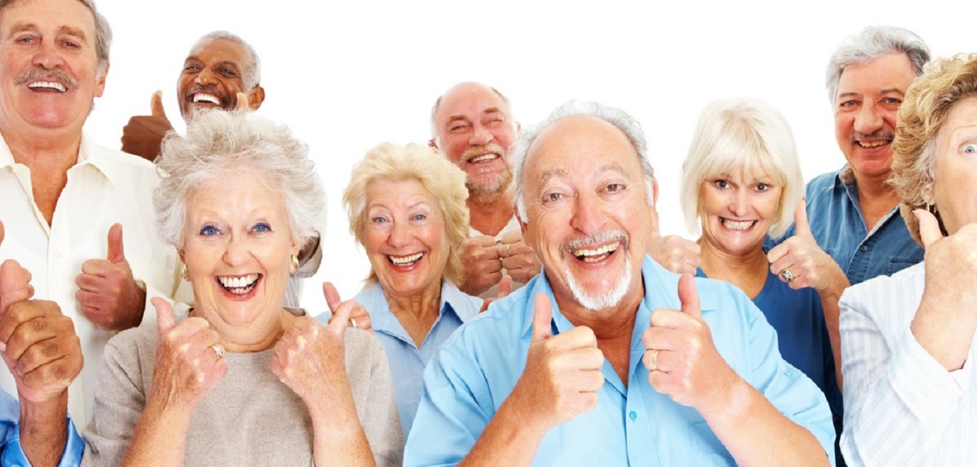 Thumbs up seniors