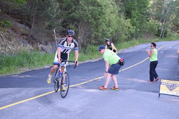 Watch for cyclists on the road and give them a cheer during this Sunday’s TriMuskokan