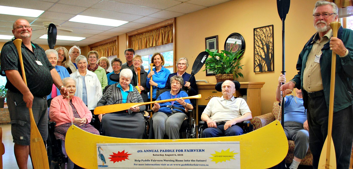 Paddle for Fairvern launch
