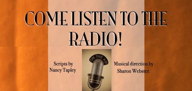 Come Listen to the Radio is old-time charm in a live audience radio play