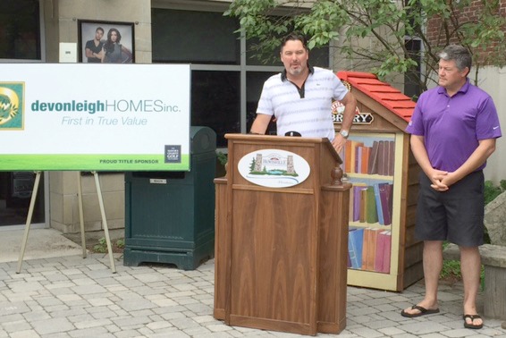 Andrew Kidd of Devonleigh Homes returns as the lead sponsor.