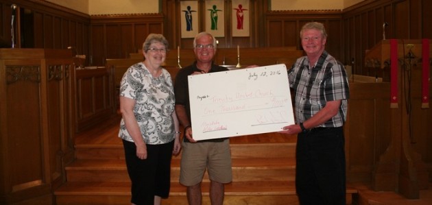 Trinity United receives $1,000 thanks to staging of local play