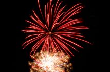 Fireworks at Dwight Firefest