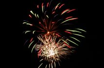 Fireworks at Dwight Firefest