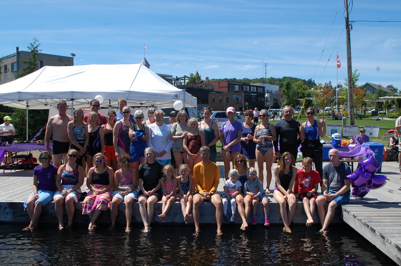 The 2016 Swim for Hospice swimmers