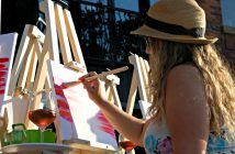 Kylie Booth at A Glass with Class at Cafe Wilgress